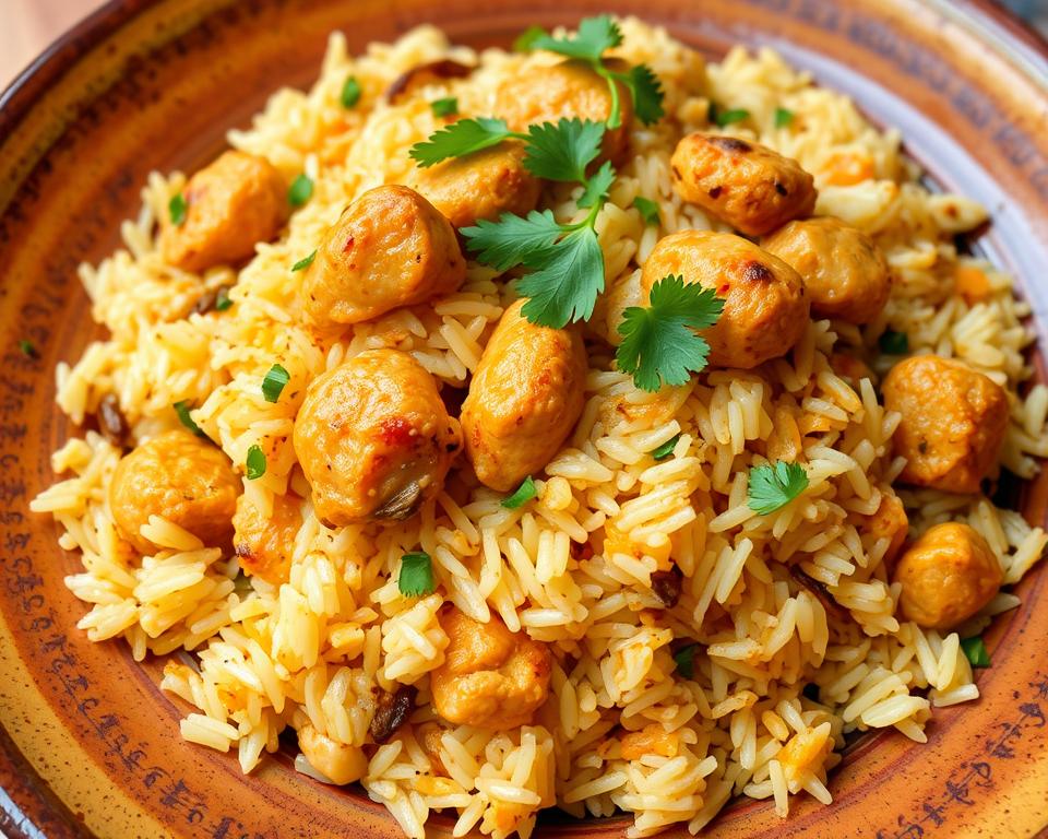 Biryani de frango