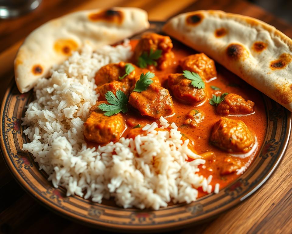 Butter Chicken prato indiano clássico