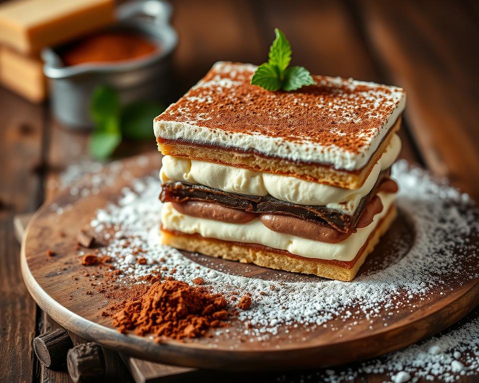 Modo de Preparo Tiramisu