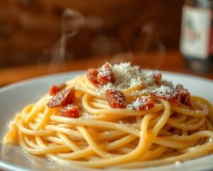 Receita de Espaguete à Carbonara