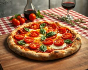 Receita de Pizza Margherita