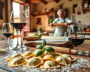 Receita de Ravioli de Ricota e Espinafre