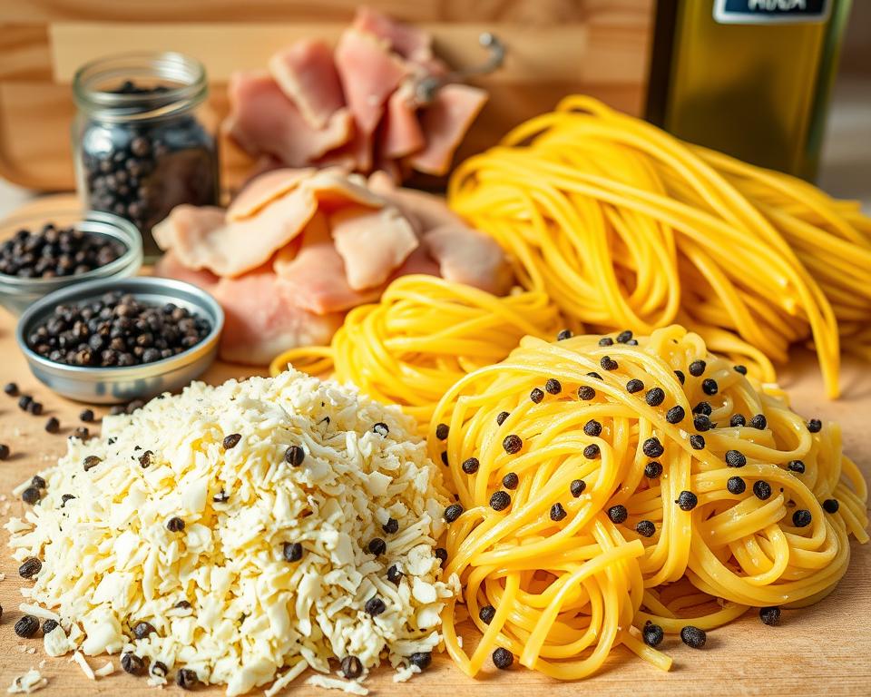 ingredientes para carbonara