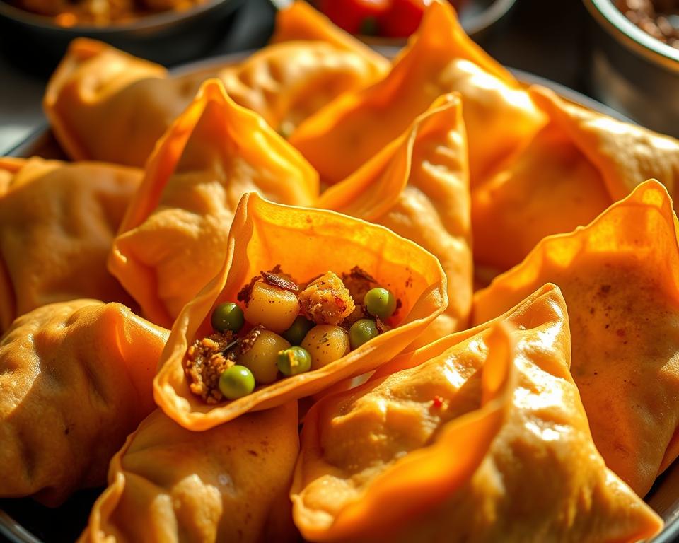 receita de samosa